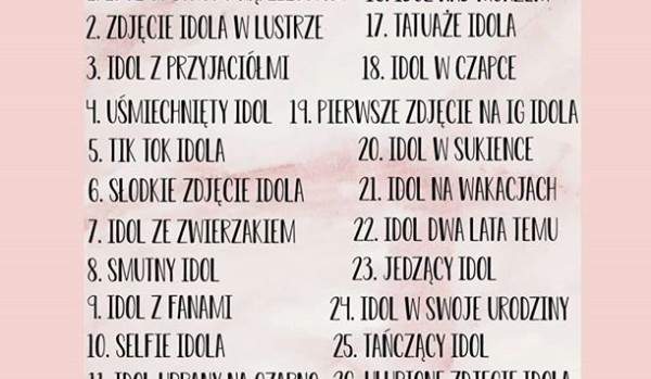 30 dni idola challenge 3#