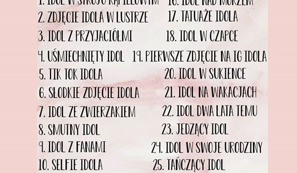 30 dni idola challenge 2#