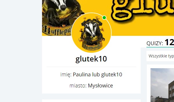 Oceniam profil @glutek10
