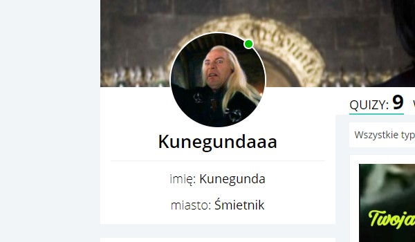 Oceniam profil @Kunegundaaa