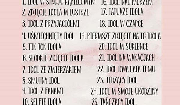 30 dni idola challenge 4#