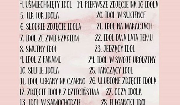 30 dni idola challenge 12#