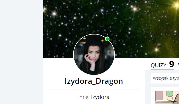 Oceniam profil @Izydora_Dragon