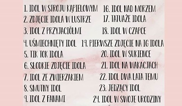 30 dni idola challenge 16#