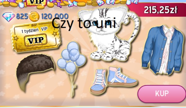 Czy to uni? wersja męska