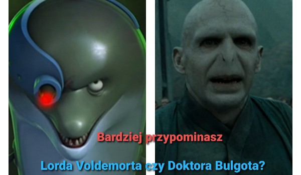 Bardziej przypominasz Lorda Voldemorta czy Doktora Bulgota?