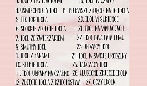 30 dni idola challenge 21#