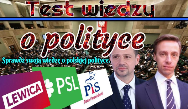 Test wiedzy o Polityce
