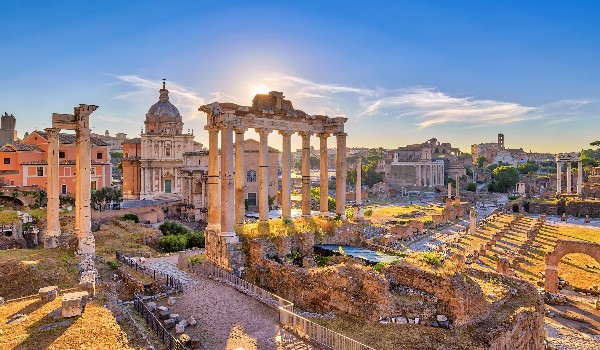 Przeliteruj zabytki Rzymu