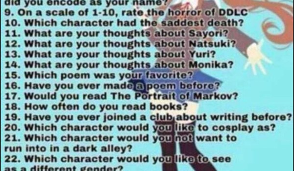 30 dni z Doki Doki #9