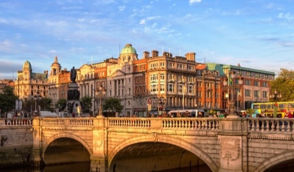 Przeliteruj zabytki Dublina