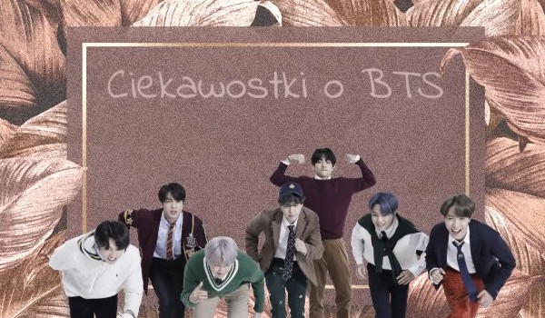 Ciekawostki o BTS |Tae|