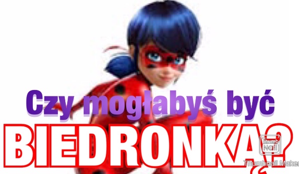 Czy mogłabyś być Biedronką?