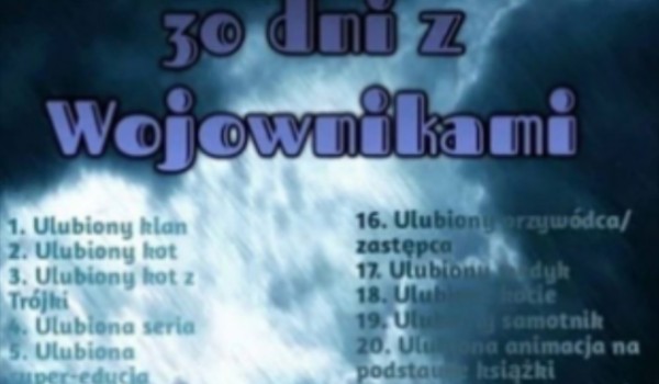 30 dni z wojownikami #9