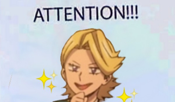 Kolejna ważna sprawa.