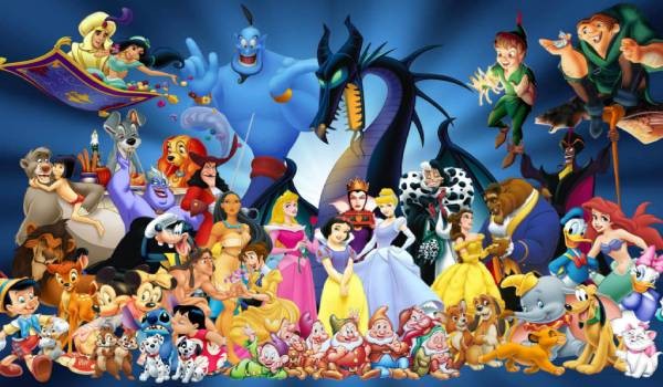 Czy wiesz,jak brzmią angielskie tytuły bajek Disneya?