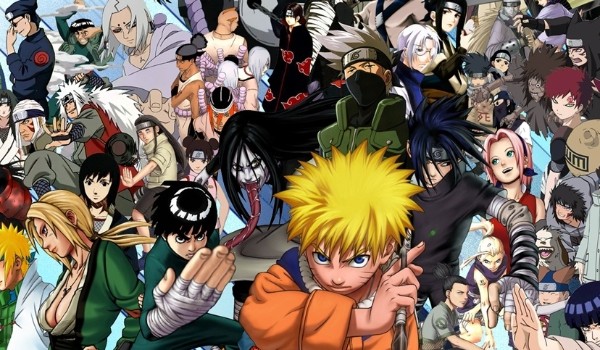 Czy rozpoznasz te postacie z Naruto?