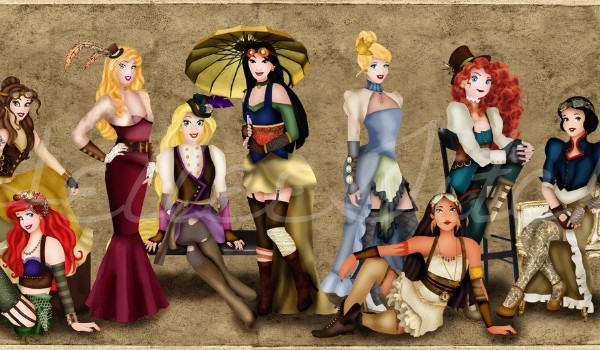 Czy rozpoznasz postacie z bajek Disney’a w steampunkowej wersji?