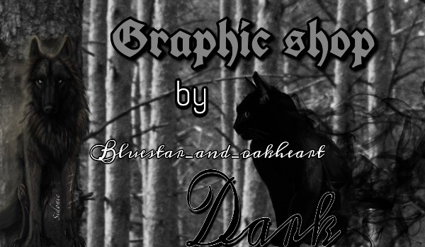 ~Dark~ Graphic shop – avek i tło do oddania