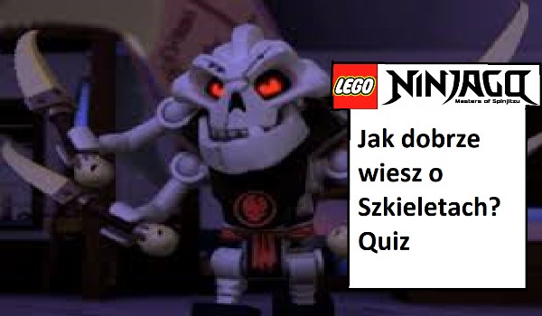 Jak dobrze znasz informacje o Szkieletach Lego Ninjago?
