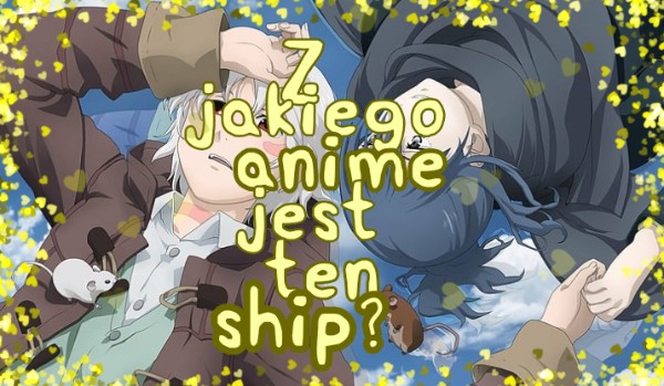 Z jakiego anime jest ten ship yaoi?