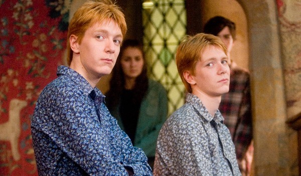 Czy mogłabyś się umawiać z Fredem lub George’m Weasley?