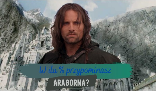 W ilu % przypominasz Aragorna?