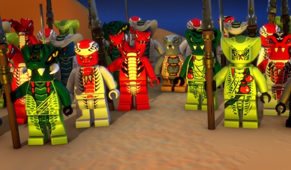 Emoji Challenge: Węże z serialu LEGO Ninjago!