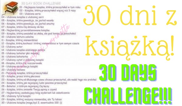 30 days challenge!-książki!#18