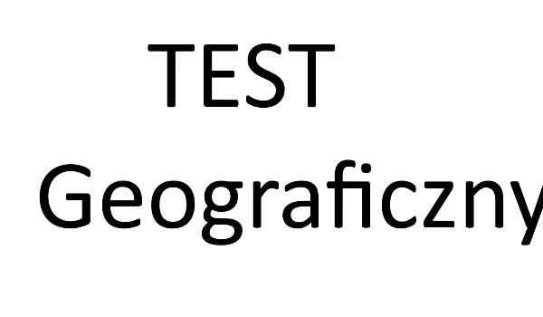 Test o geografii