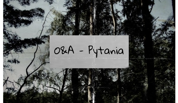 O&A~ Pytanka