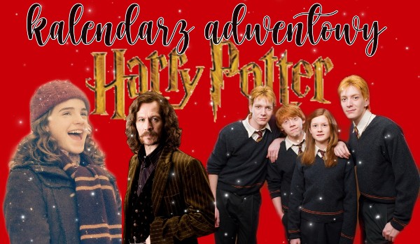 Kalendarz adwentowy – Harry Potter!