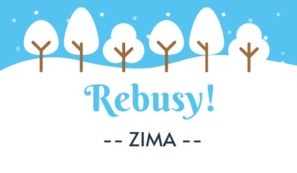 Rebusy - ZIMA | sameQuizy
