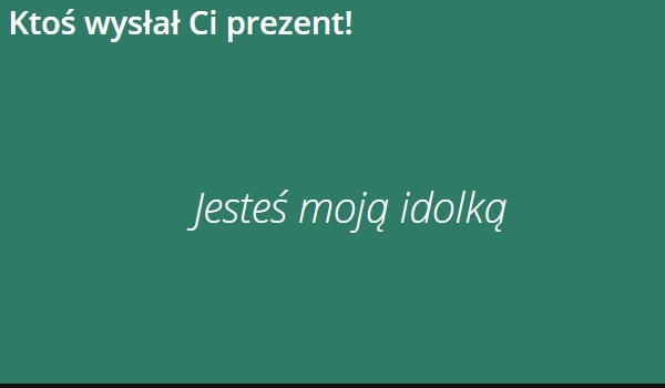 prezenty od fanuw ‍