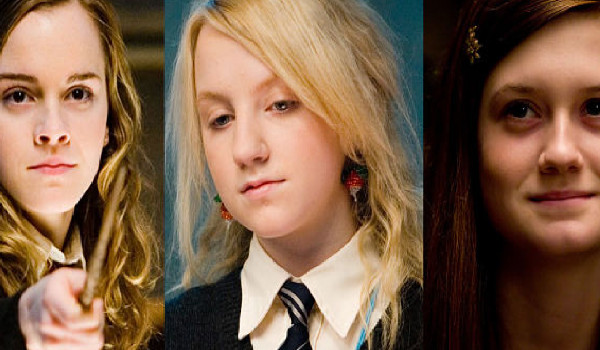 Kto najbardziej do ciebie pasuje Hermiona ,Luna czy Ginny