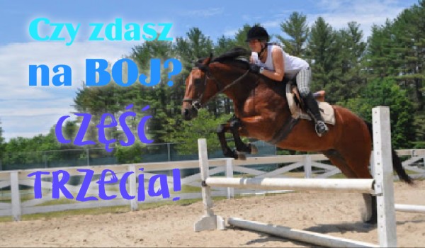 Czy zdasz na BOJ? | część 3 | próba skokowa