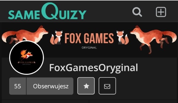 Ocenianie profilu @FoxGamesOryginal