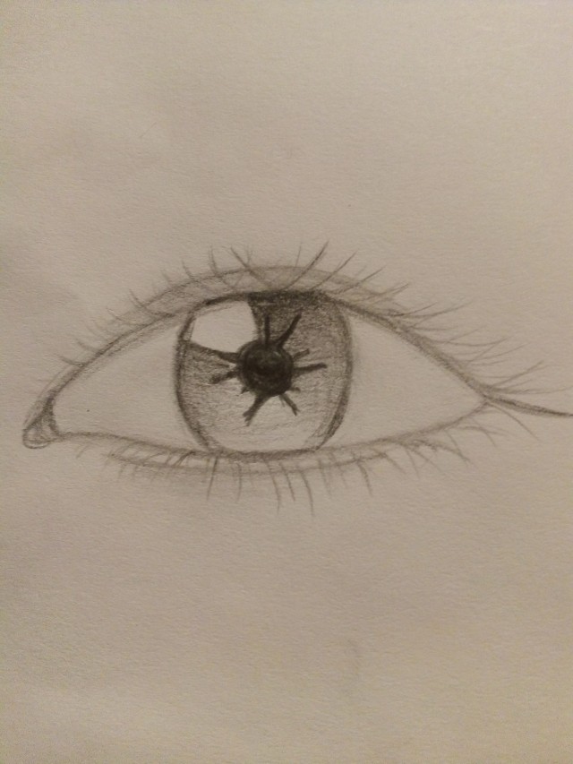 Jak narysować oko (takie nie zbyt realistycznie) tutorial Ewa_awE |  sameQuizy