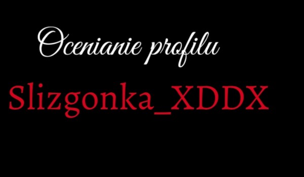 Ocenianie profilu Slizgonka_XDDX