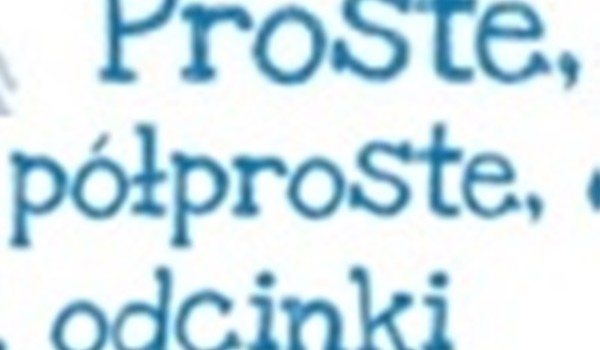 Proste, półproste, odcinki