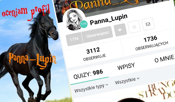 Oceniam profil Panna_Lupin