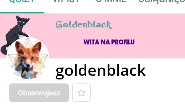 Ocena profilu Goldenblack