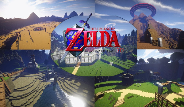 Czy uda ci się rozpoznać postacie z The Legend of Zelda:Ocarina of Time w Minecraft?