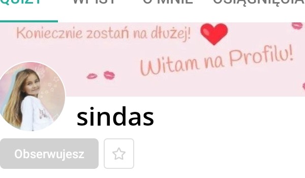 Ocena profilu sindas