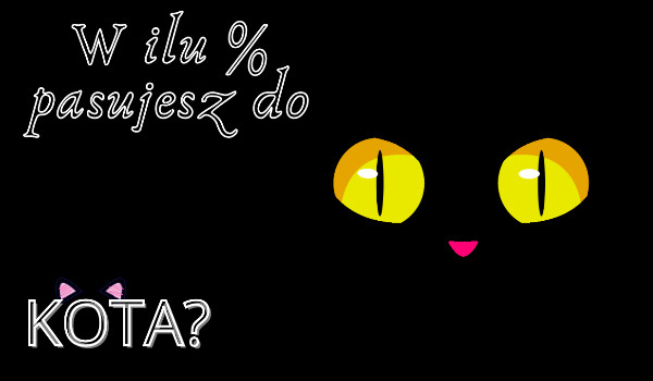W ilu % pasujesz do kota?