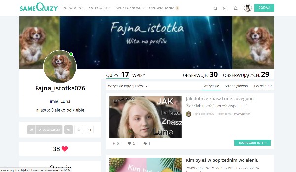Ocenianie profili: Fajna_istotka076