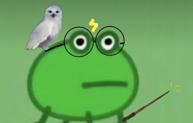 Jesteś Potterhead żabą 