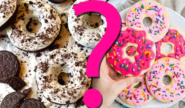 Które donuty wyglądają smaczniej?