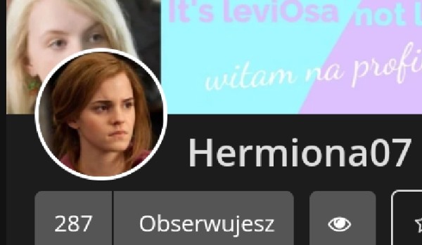 Oceniam profil Hermiona07