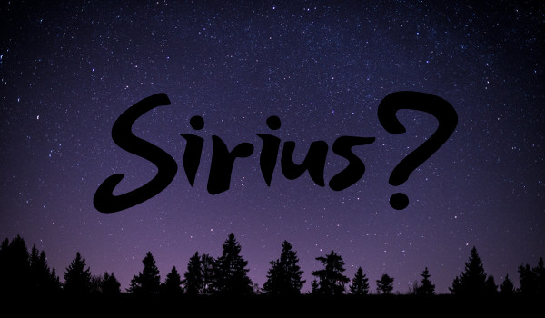 Sirius? ~Koniec~